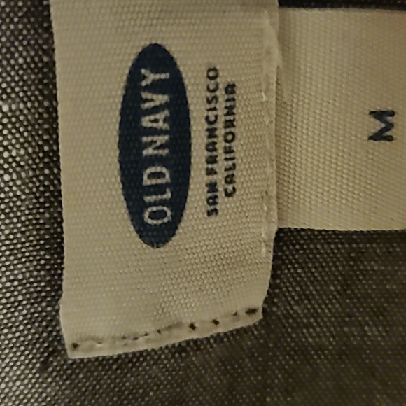 OLD NAVY lightweight black denim top - Picture 3 of 5